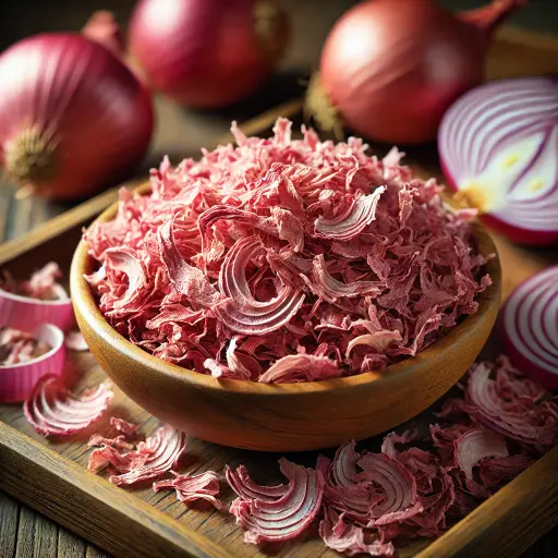 Dehydrated Red onion flakes